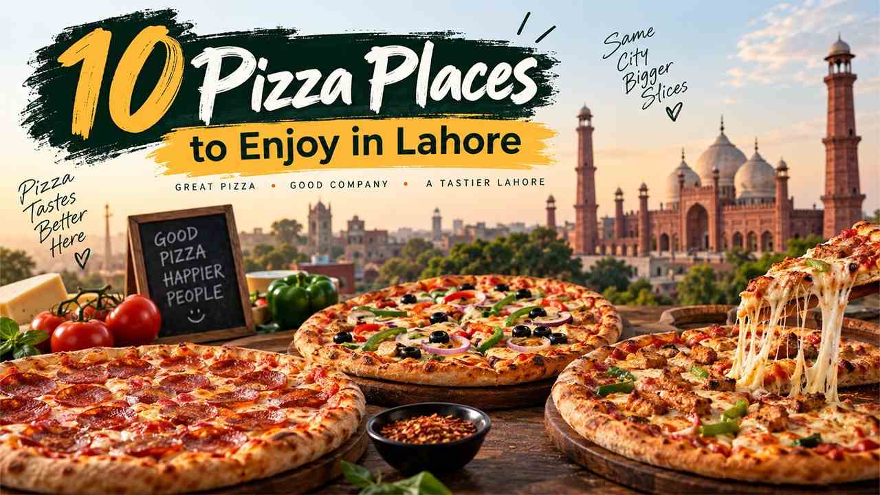 10 Pizza Places to Enjoy in Lahore