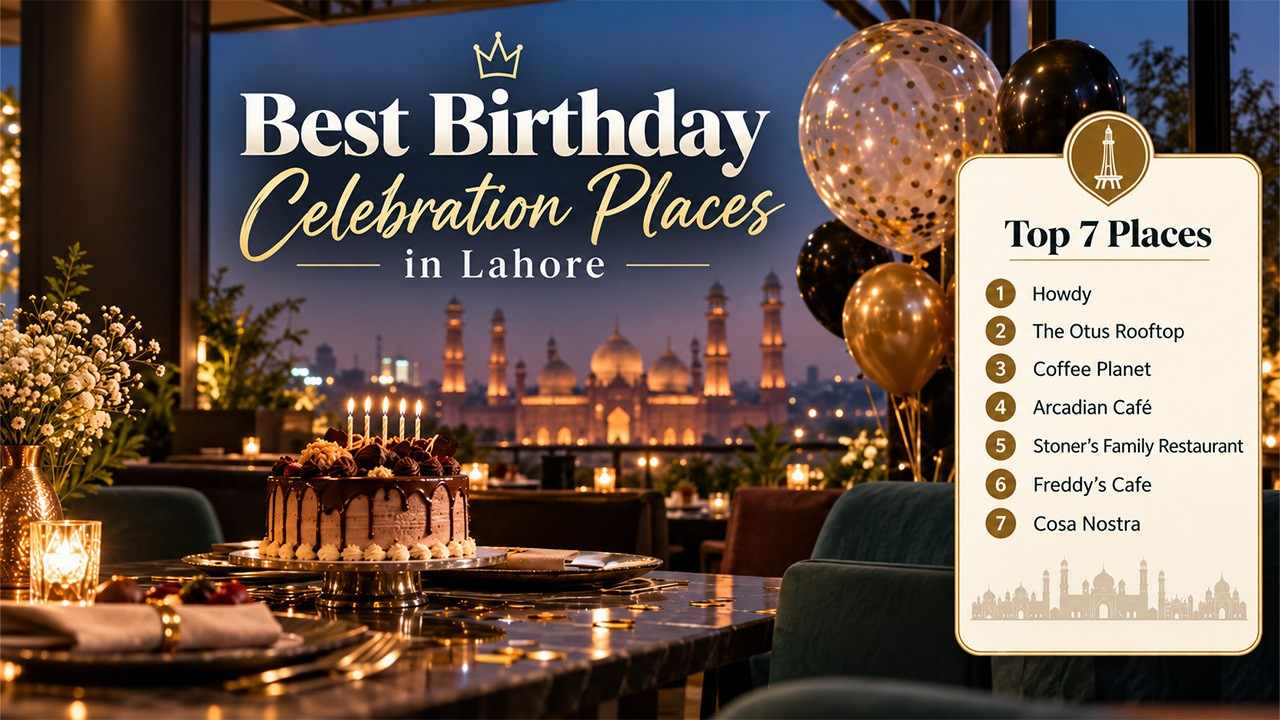 Best Birthday Celebration Places in Lahore